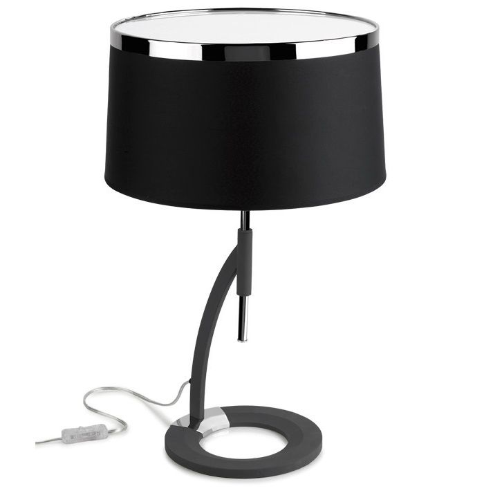 Virginia bordlampe, krom/sort klassiske bordlamper bordlamper ...