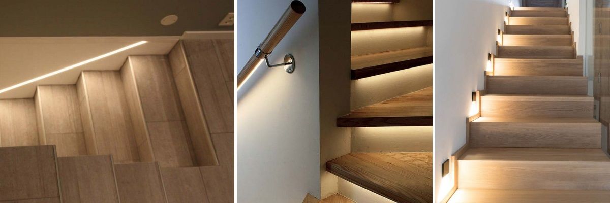 Innfelte aluminiumsprofiler og LED-strips