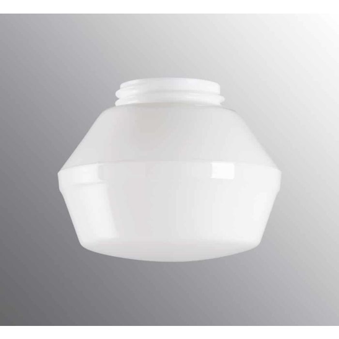 Kuppel Ifökupa blank opal gjenge 84,5 mm Ø 170 mm høyde 110 mm