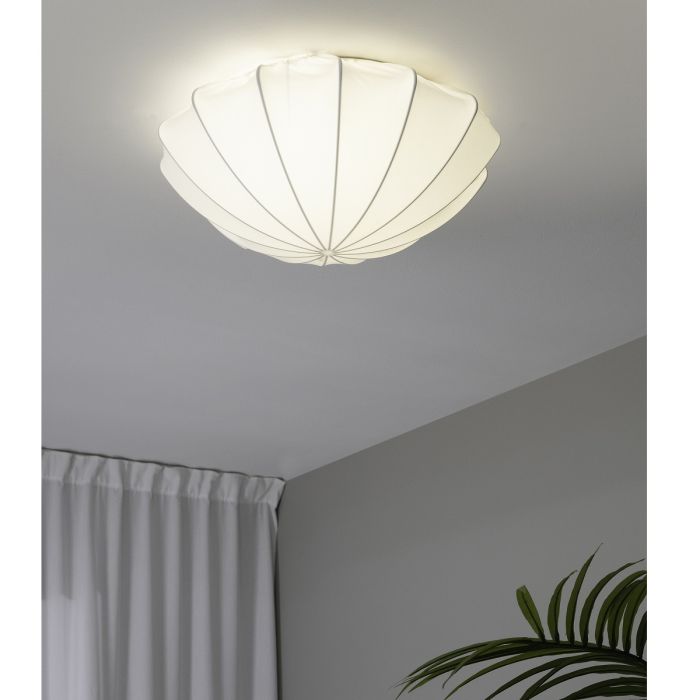 Camellia plafond, diameter 50 cm, Hvit