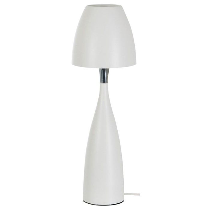 Anemon B4105 bordlampe, høyde 50 cm, Matt hvit