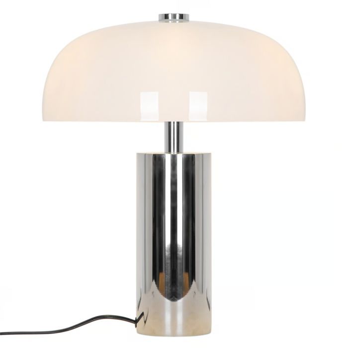 Gabrielle bordlampe, høyde 43 cm, Krom