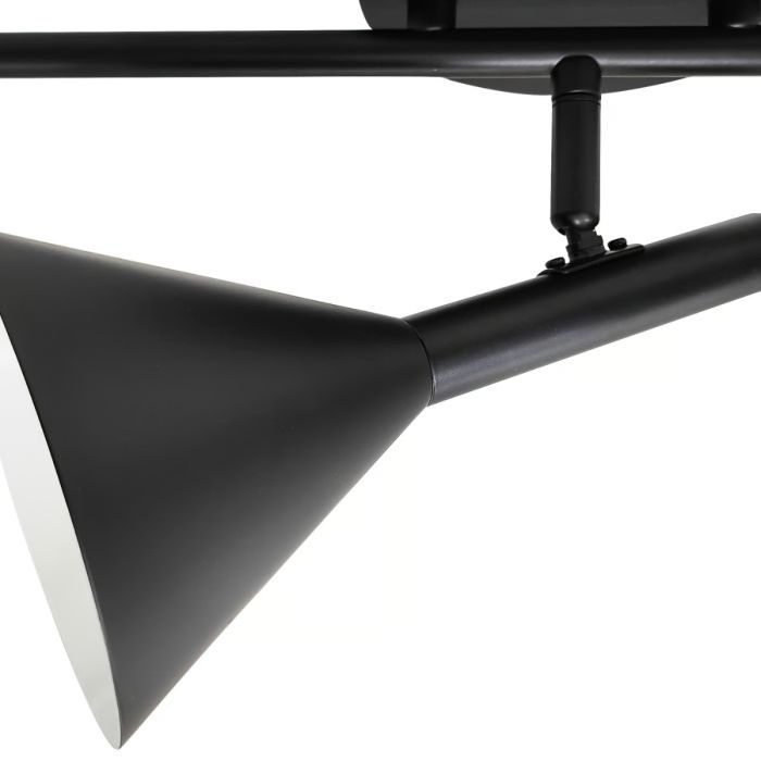 Kelvis 3 spotskinne, lengde 68 cm, Sort