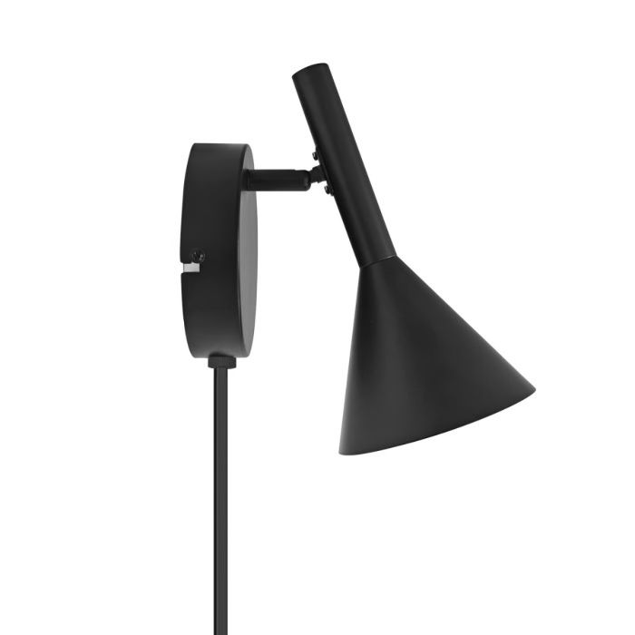 Kelvis vegglampe, Sort