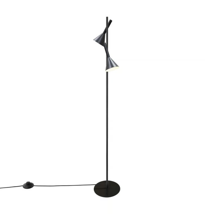 Kelvis gulvlampe, høyde 151 cm, Sort
