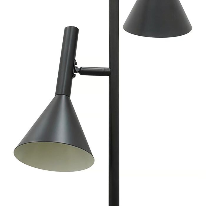 Kelvis gulvlampe, høyde 151 cm, Sort