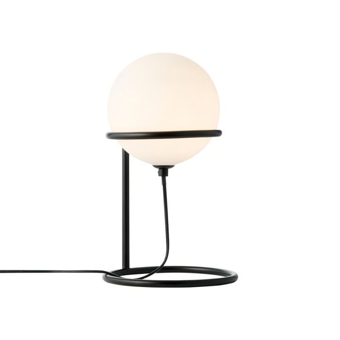 Wilson bordlampe, høyde 31 cm, Sort