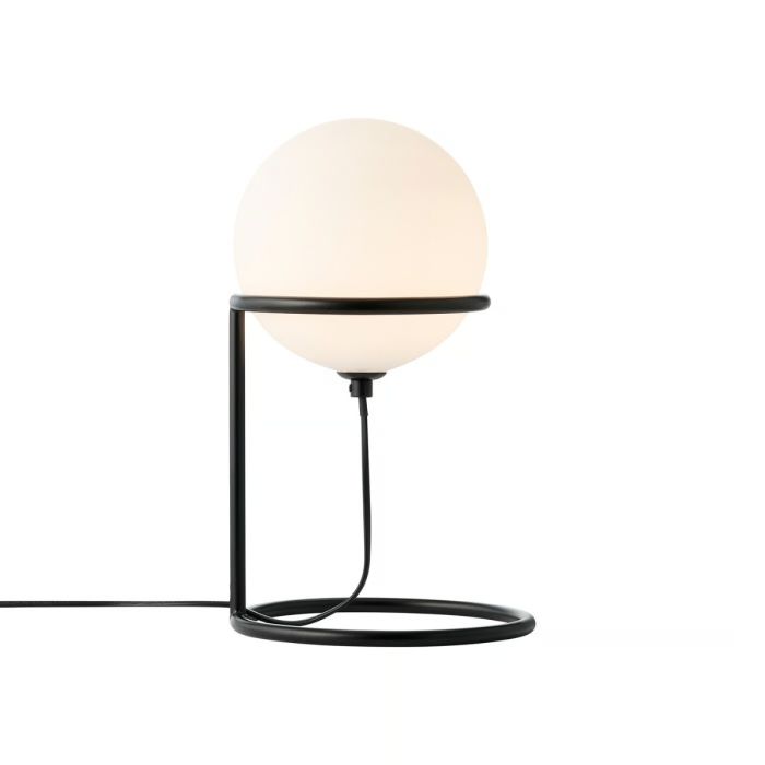 Wilson bordlampe, høyde 31 cm, Sort