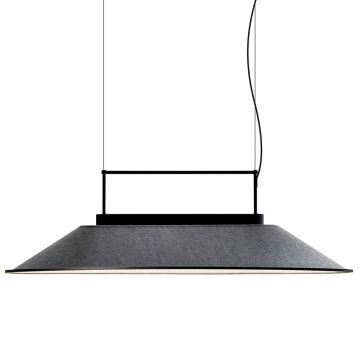 Shoemaker pendelskinne, bredde 120 cm, 50W LED 2700K, dimbar med 1-10V