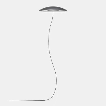 Noway hengende gulvlampe, enkel skjerm, LED 3000K 791lm