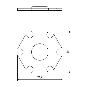 Reservedel - LED-modul 2700K til Granit pullert