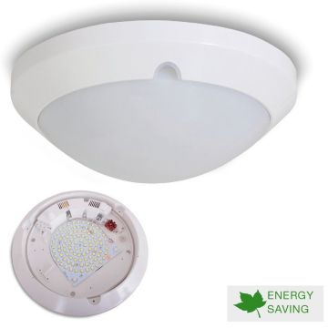 Lima taklampe, diameter 30 cm, 15W LED 2900K 850lm, Hvit