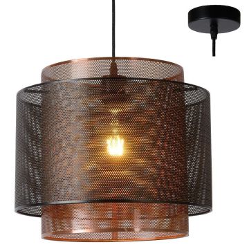 Orrin takpendel, diameter 34 cm, Sort
