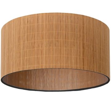 Magius taklampe, diameter 42 cm, Sort/Natur