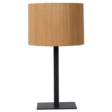 Magius bordlampe, høyde 52 cm, Sort/Natur