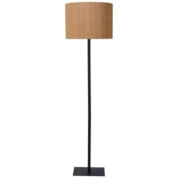 Magius gulvlampe, høyde 156 cm, Sort/Natur