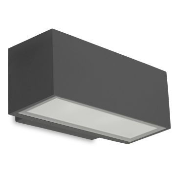 Afrodita vegglampe K1, lys ned, LED 4000K 1837lm, Antrasitt