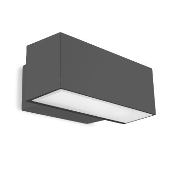 Afrodita vegglampe, lys opp og ned, LED 3000K 1494lm, Antrasitt