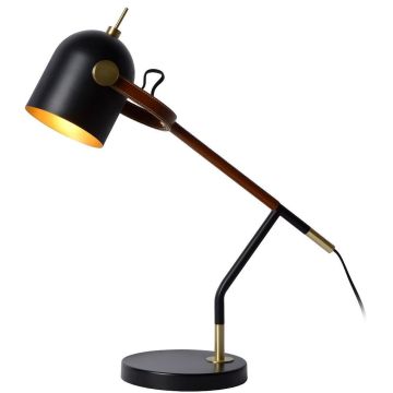 Waylon skrivebordslampe, høyde 52 cm, Sort