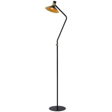 Pepijn 1 gulvlampe, høyde 145 cm, Sort/Gull