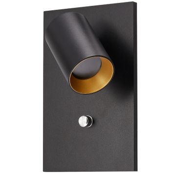 Oz K1 vegglampe med dimmer og USB-utgang