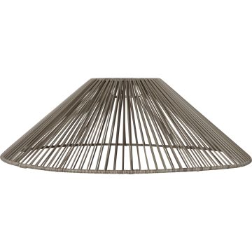 Vide lampeskjerm, diameter 58 cm, Beige