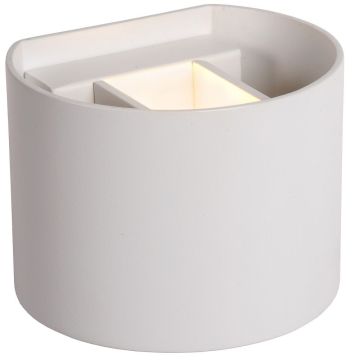 Xio vegglampe for fast montering oval