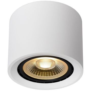 Fedler rund takspot, inkl LED-pære Dim-To-Warm
