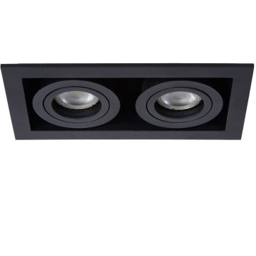 Chimney duo downlight 2 x GU10, Sort