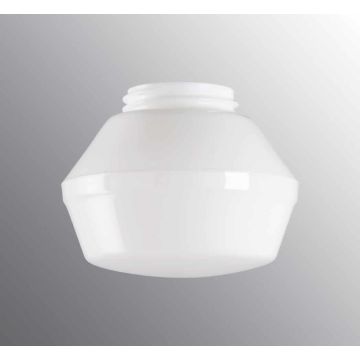 Kuppel Ifökupa blank opal gjenge 84,5 mm Ø 170 mm høyde 110 mm
