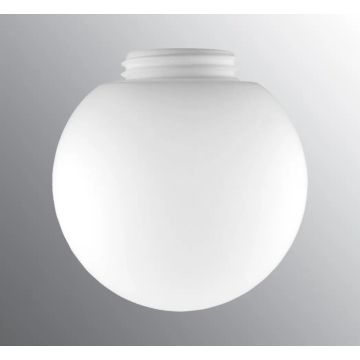 Kuppel glob matt opal gjenge 84,5 mm Ø 180 mm høyde 170 mm