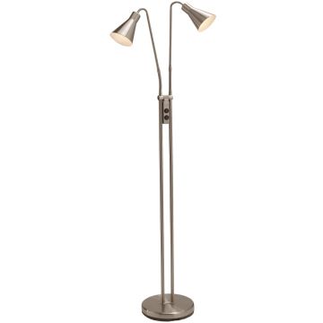 Odense duo gulvlampe, høyde 150 cm, Stål
