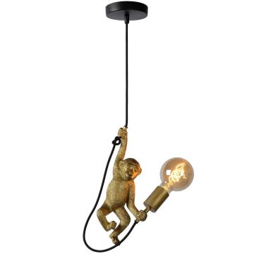 Chimp takpendel, diameter 18 cm, Sort/Gull