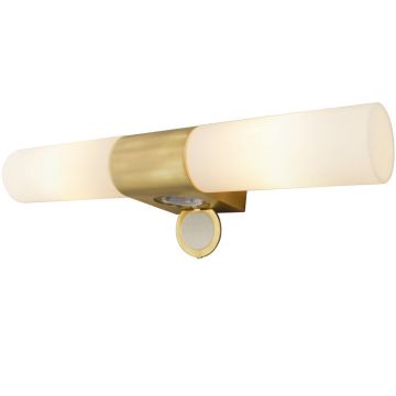 Cosenza duo vegglampe med stikkontakt