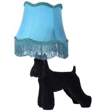 Filou bordlampe, høyde 50 cm, Sort/blå