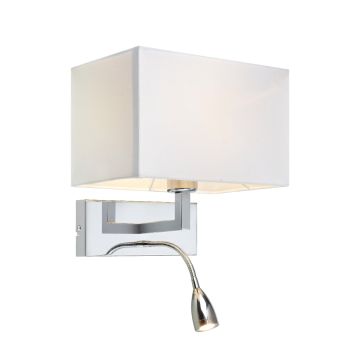 Savoy vegglampe med leselys