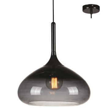 Cooper takpendel, diameter 40 cm, Sort