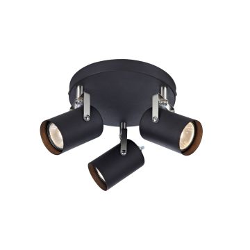 Key 3 takspot, diameter 24 cm, Sort (begrenset antall)