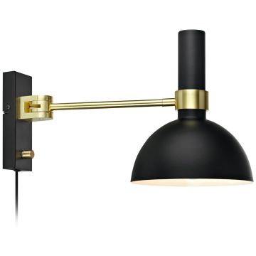 Larry vegglampe med dimmer