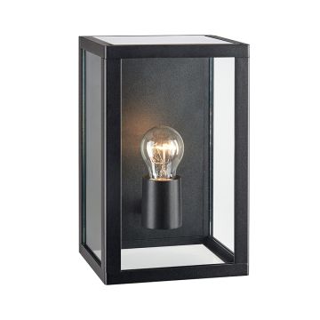 Pelham vegglampe IP44, Sort