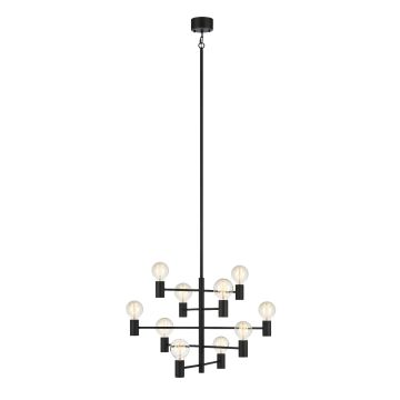 Paris 10 lysekrone, diameter 73 cm, Sort