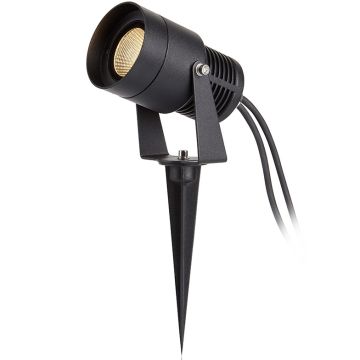 [2] Garden 24 Hagespot (u/trafo), høyde 13 cm, 3000K 950lm, Sort
