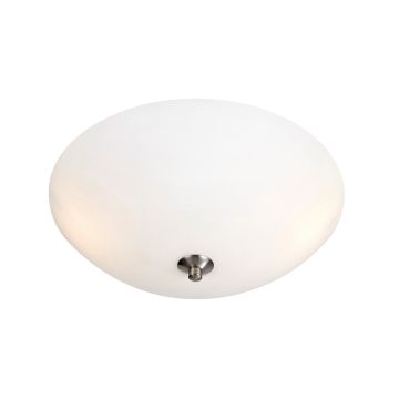 Polar takplafond, diameter 35 cm, Frostet/Stål