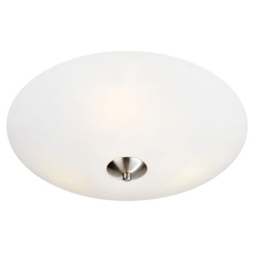 Polar takplafond, diameter 43 cm, Frostet/Stål