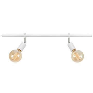 [2] Expand 2 x E27 lampe, 70 cm, Hvit