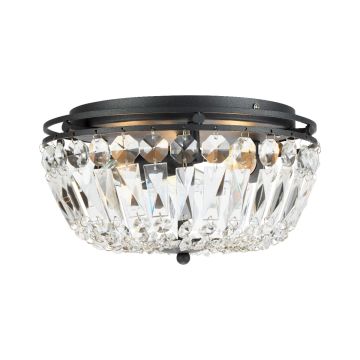 Vasa 3 taklampe IP21, diameter 30 cm, Sort