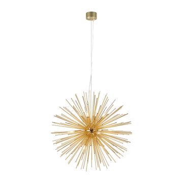 Soleil 12 takpendel, diameter 72 cm, Gull