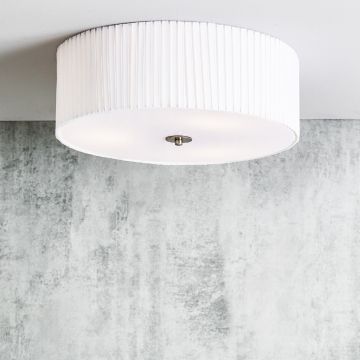 Jackie taklampe, diameter 45 cm, Hvit