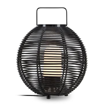 Sage bordlampe IP44, Sort