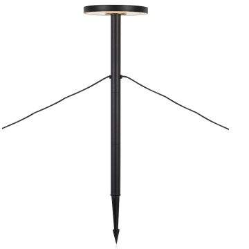 [2] Garden 24 Plant Light, høyde 96 cm (u/trafo), 3000K 168lm, Sort